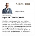 Alpaslan Cambaz yazdı