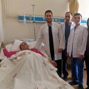 Karnından 4,5 kilogram kitle çıkarıldı