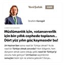 Müslümanlık için, vatanseverlik için bin yıllık cephede toplanın.. Dört yüz yılın güç kaymasıdır bu!