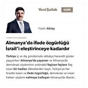 Almanya’da ifade özgürlüğü İsrail’i eleştirinceye kadardır
