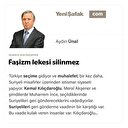Faşizm lekesi silinmez