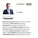 "Hoşçakal"