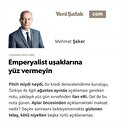 Emperyalist uşaklarına yüz vermeyin