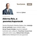 Aldırma Reis, o parantez kapanacak