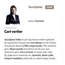 Cari veriler