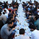 Somuncu Baba Külliyesi'nde 3 bin kişiye iftar