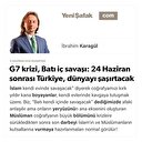 G7 krizi, Batı iç savaşı: 24 Haziran sonrası Türkiye, dünyayı şaşırtacak
