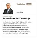 Seçmenin AK Parti’ye mesajı