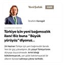 Türkiye için yeni bağımsızlık ilanı! Biz buna “Büyük Yürüyüş” diyoruz..