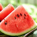 Bir dilim karpuzda 5 adet küp şeker var