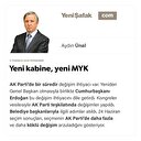Yeni kabine, yeni MYK