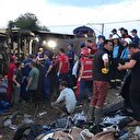 Tekirdağ'da yolcu treni raydan çıktı