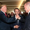 Erdoğan ile Trump'tan zirveye damga vuran kare