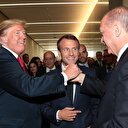 Erdoğan ve Trump'tan samimi poz