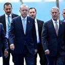 NATO Zirvesi’nde 2. gün... Başkan Erdoğan NATO Karargahı’na böyle geldi