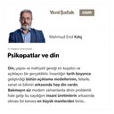 Psikopatlar ve din