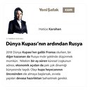 Dünya Kupası’nın ardından Rusya