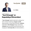 ‘Yeni Ortaçağ’ ve Kapadokya Üniversitesi