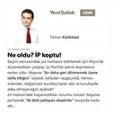 Ne oldu? İP koptu!