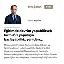 Eğitimde devrim yapabilirsek tarihi biz yapmaya  başlayabiliriz yeniden...