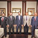 Albayrak’tan inşaat buluşması