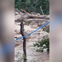 Köprünün adeta yürüdüğü görüntüler ortaya çıktı