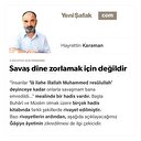 Savaş dine zorlamak için değildir