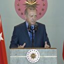 Erdoğan: Saldırılardan alnımızın akıyla çıkacağız