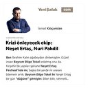 Krizi önleyecek ekip: Neşet Ertaş, Nuri Pakdil