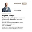 Bayram klasiği