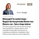 Malazgirt’te açılan kapı: Bugün de karşımızda Roma var, Bizans var.. İşte o kapı tekrar açıldı, kavga budur!