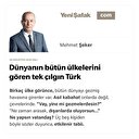 Dünyanın bütün ülkelerini gören tek çılgın Türk
