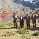 İkiyaka Dağlarında Türk bayraklarıyla halay çektiler