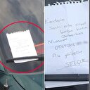 Önce çarptı sonra sileceğe 'not' bıraktı