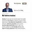 Bir kahve molası