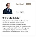 Üniversitenin krizi