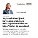 Soçi’den İdlib müjdesi. Suriye savaşından çok daha büyük bir tehlike var! İşte o ‘harita’ da masadaydı