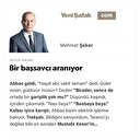 Bir başsavcı aranıyor