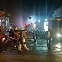 Esenyurt'ta 3 katlı fabrikada yangın