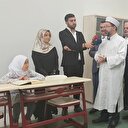 Diyanet İşleri Başkanı hafız adayı çocuklarla buluştu