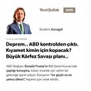 Deprem.. ABD kontrolden çıktı. Kıyamet kimin için kopacak? Büyük Körfez Savaşı planı..