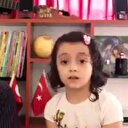 Suriyeli baba kızdan utandıran mesaj