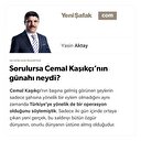 Sorulursa Cemal Kaşıkçı’nın günahı neydi?