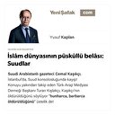 İslâm dünyasının püsküllü belâsı: Suudlar