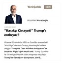 “Kaşıkçı Cinayeti” Trump’ı zorluyor!