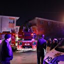 Ankara'da 8 katlı binada yangın paniği