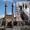 Tarihi medresenin altında gizli geçitler bulundu