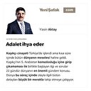 Adalet ihya eder