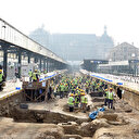 Meşhur garda bin yıllık ceset bulundu