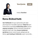 Roma-Brüksel hattı
